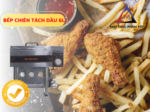 Giới thiệu bếp chiên tách dầu 6L