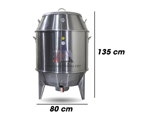 Kích thước của lò 80 inox