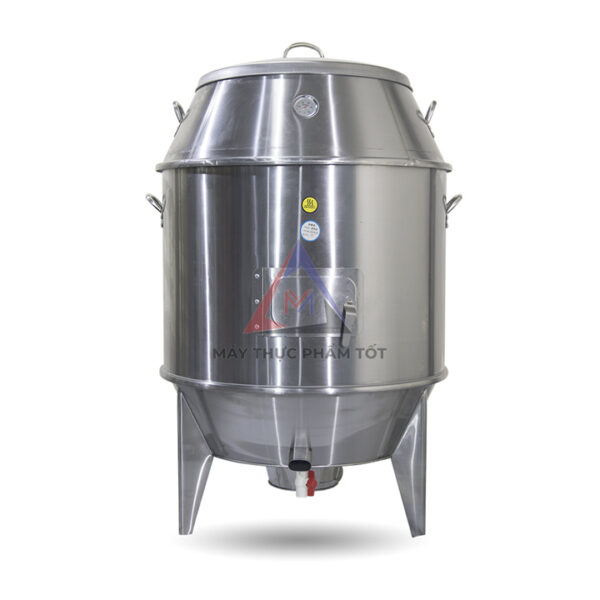 Lu quay gà vịt 80 inox