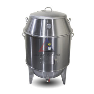 Lu quay vịt inox 90