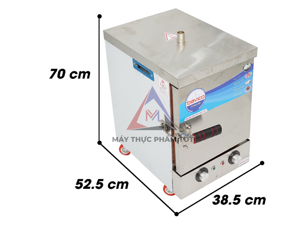 Kích thước tủ hấp thực phẩm mini