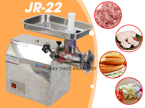 JR-22 dùng để chế biến nhiều loại thực phẩm